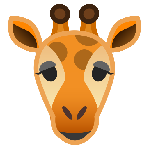 Giraffe Icon Noto Emoji Animals Nature Iconset Google