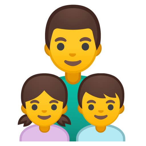 Family Man Girl Boy Icon Noto Emoji People Family Love Iconset