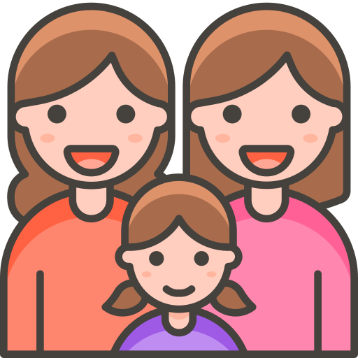 Family, Woman, Woman, Girl Icon Free Of Free Vector Emoji