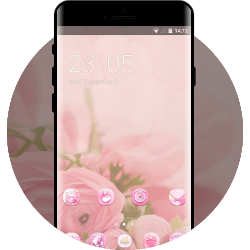 Pink Girly Theme Free Android Theme U Launcher