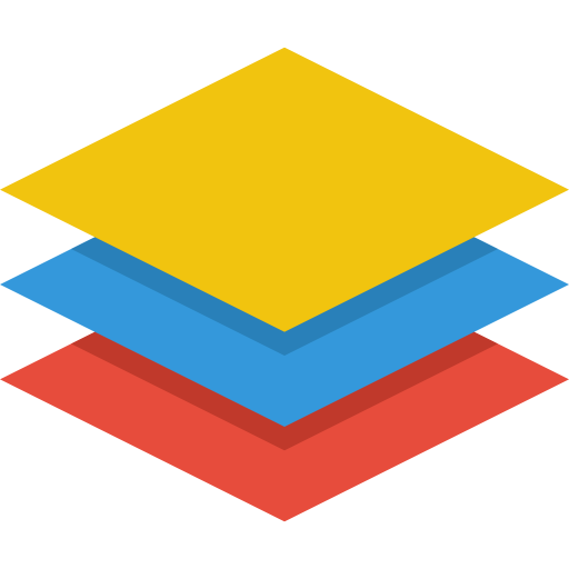 Layers Icon Small Flat Iconset Paomedia