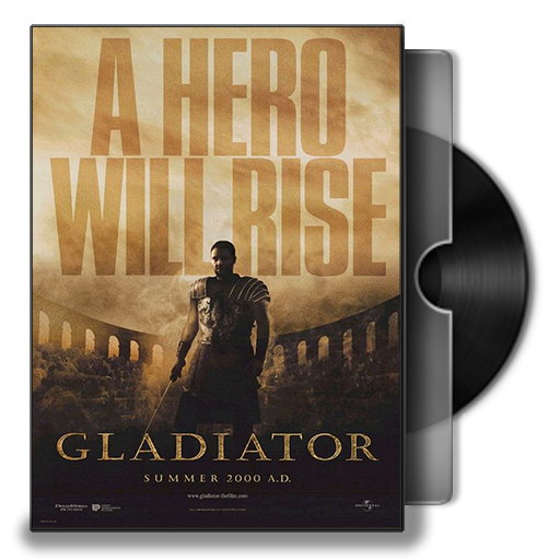 Gladiator Dvd Cover Icon