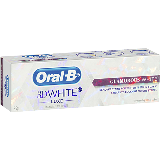 Oral B White Luxe Glamorous White Toothpaste