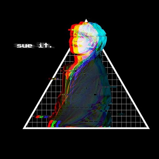 Glitch Yoongi Icon + Header Army's Amino