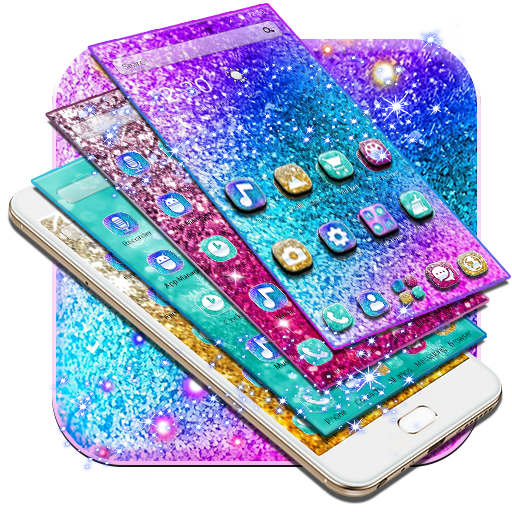 Colorful Glitter Dreamy Theme Apk