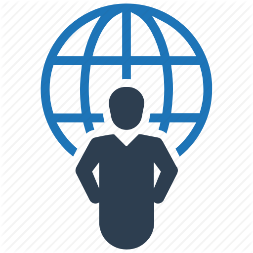 Business, Businessman, Communication, Global Icon