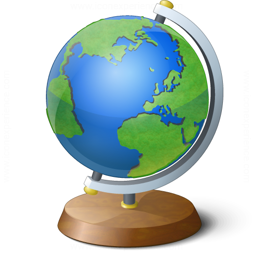 Iconexperience V Collection Globe Icon