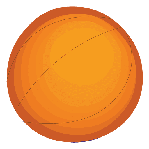 Basketball Glossy Icon