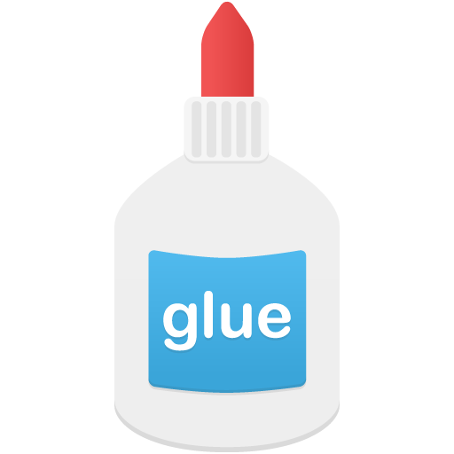 Glue Icon Flatastic Iconset Custom Icon Design