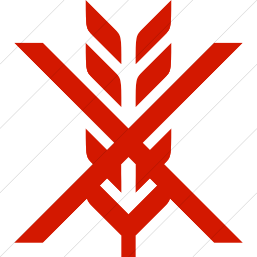 Simple Red Iconathon Gluten Free Icon