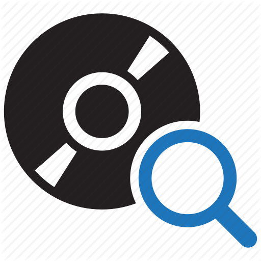 Cd, Compact, Disc, Disk, Dvd, Scan, Search Icon