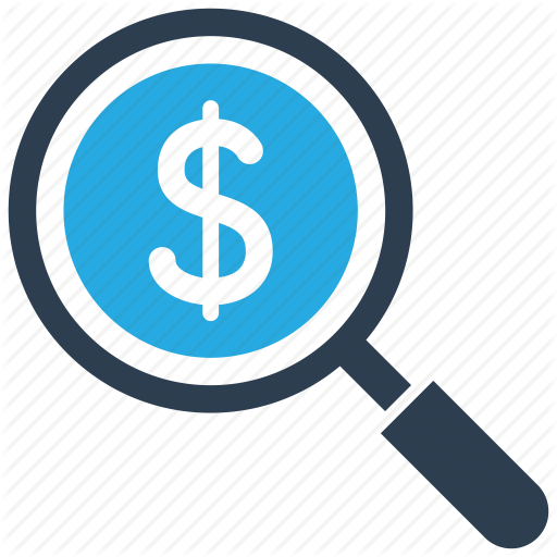 Find, Investment, Money, Search Icon