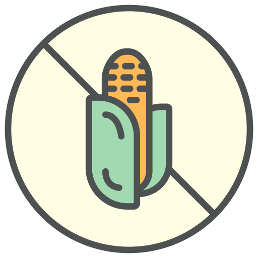 Corn, Free, Allergens Icon Free Of Allergy Info Cosmetic Food Icons