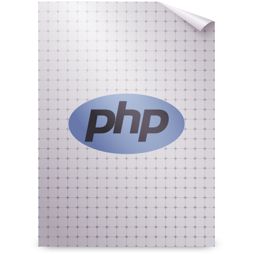 Application, Gnome, Mime, Php Icon