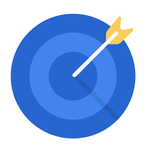 Aim, Business, Work, Target, Goal Icon