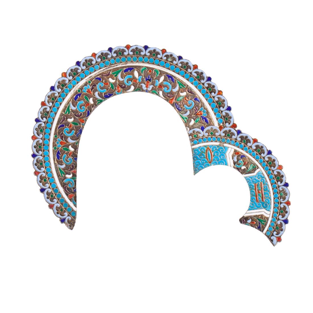 Russian Mother Of God Icon Riza Crown