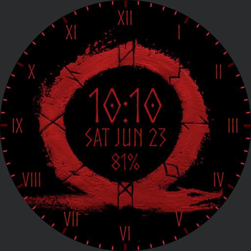 God Of War For Watch Urbane