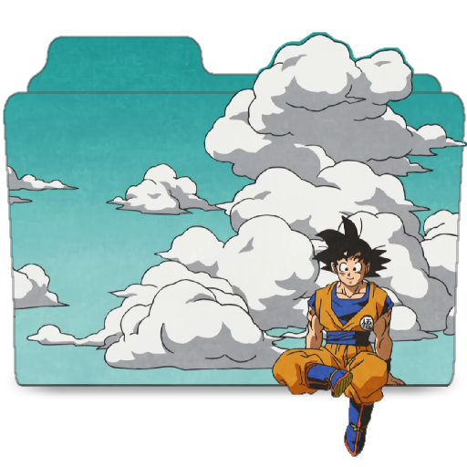Goku Sit Folder Icon