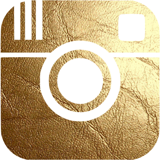 Facebook Instagram Gold Logo Png Images