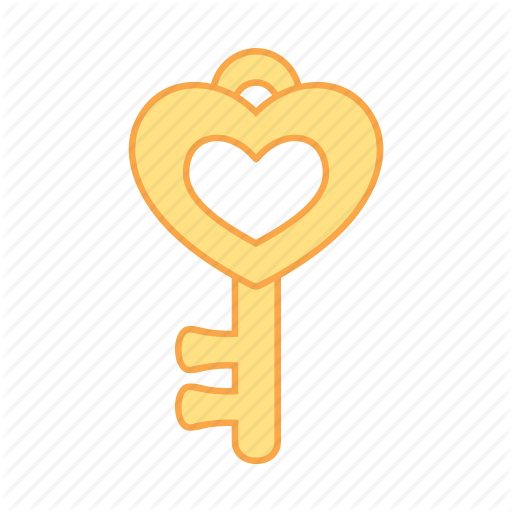 Gold, Key, Treasure, Unlock Icon