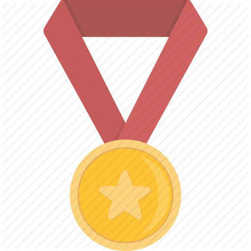 Achievement, Award, Gold, Medal Icon