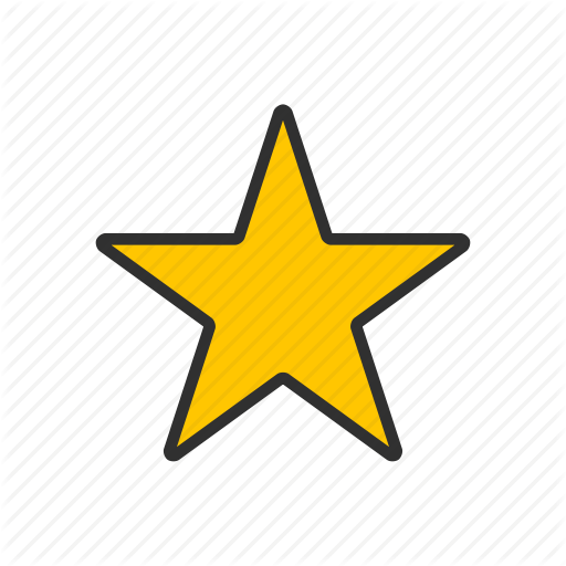 Best, Favorite, Gold Star, Rating, Star Icon