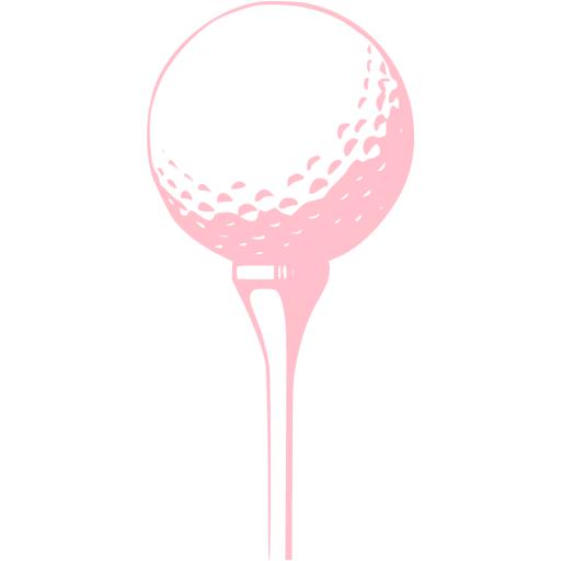 Pink Golf Icon