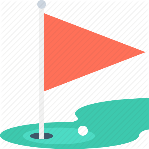 Golf, Golf Ball, Golf Club, Golf Course, Golf Flag Icon