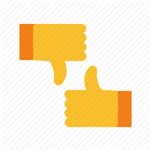Bad, Dislike, Down, Feedback, Good, Thumbs, Up Icon