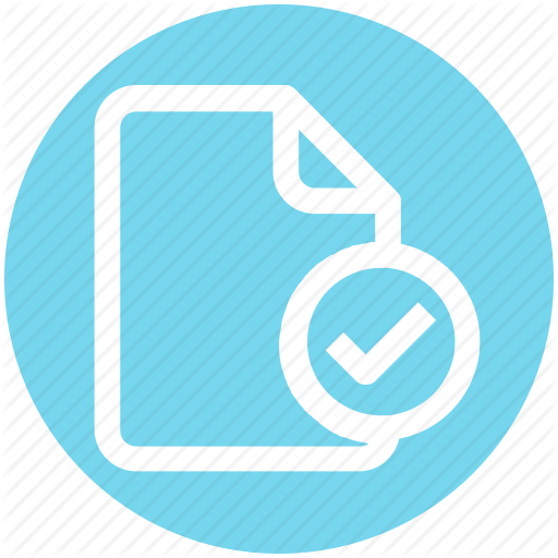 Check, Check File, Document, File, Good Icon