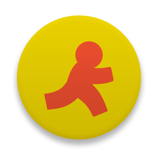 Social Media Smooth Gold Icon