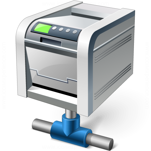 Iconexperience V Collection Printer Network Icon