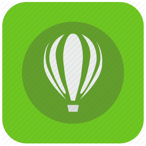 Corel, Draw, Editor, Graphics, Program, Vectorial Icon