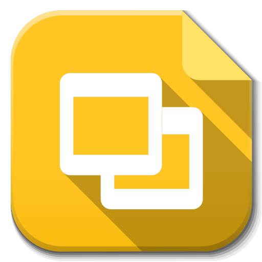 Apps Google Drive Slides Icon Flatwoken Iconset Alecive