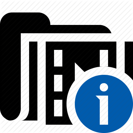 Film, Folder, Information, Media, Movie, Video Icon