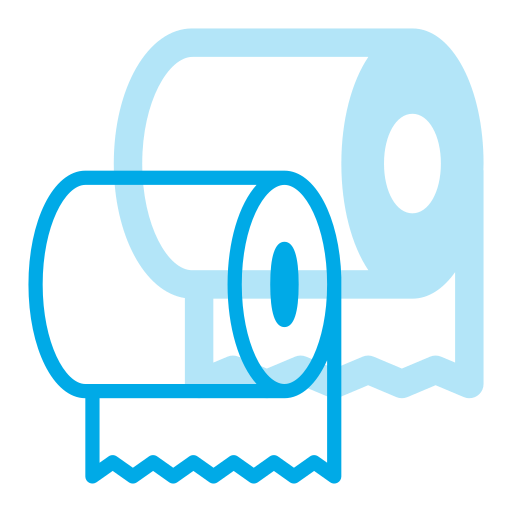 Holyday, Halloween, Trick, Treat, Toilet, Paper Icon Free