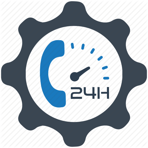 Customer Service, Gear Icon, Help, Support, Time Icon