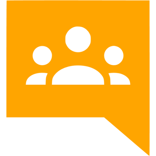 Orange Google Groups Icon