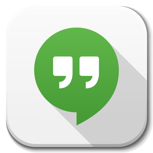 Apps Google Hangouts B Icon Flatwoken Iconset Alecive