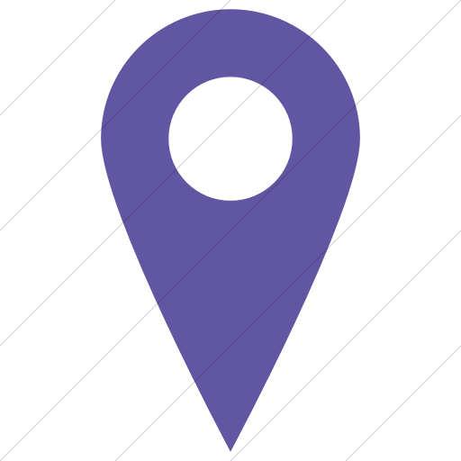 Simple Purple Raphael Location Icon