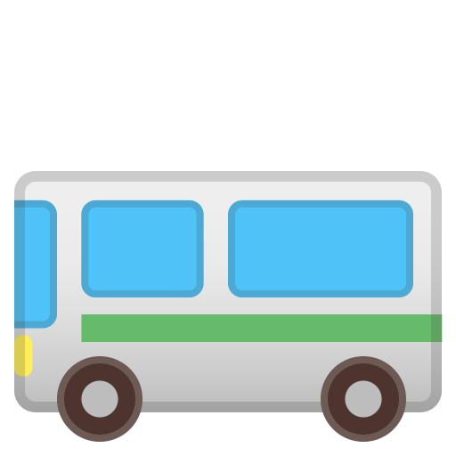 Bus Icon Noto Emoji Travel Places Iconset Google