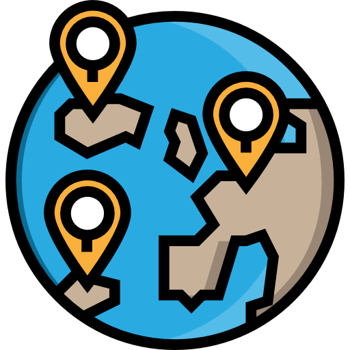 Geolocalization, Vehicle, Stop, Bus Icon