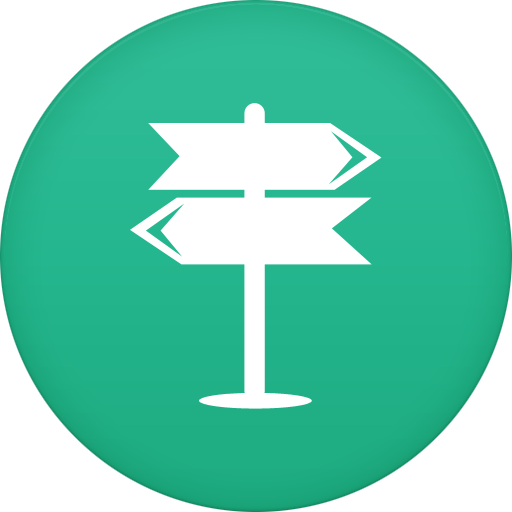 Navigation Icon Circle Iconset