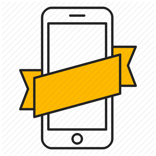 Mobile, Online Store, Phone, Smartphone, Tape Icon