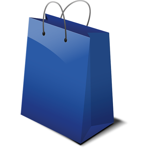 Download Free Blue Shopping Bag Icon Favicon Freepngimg