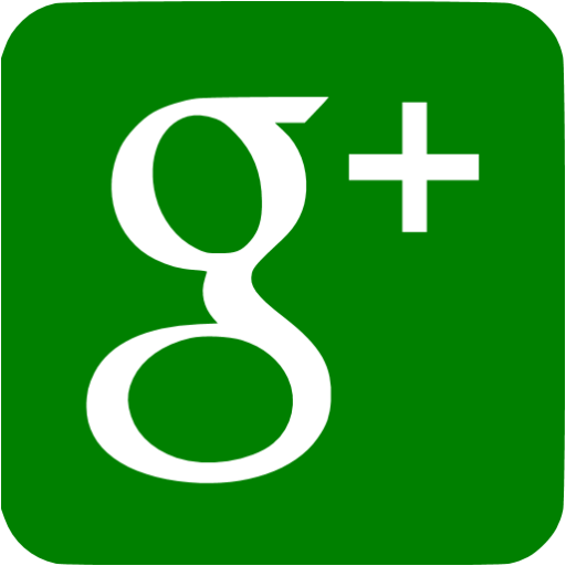 Green Google Plus Icon