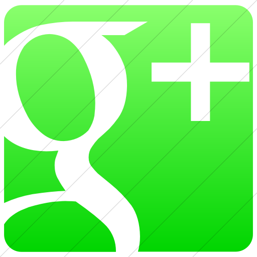 Simple Ios Neon Green Gradient Raphael Google Plus Icon