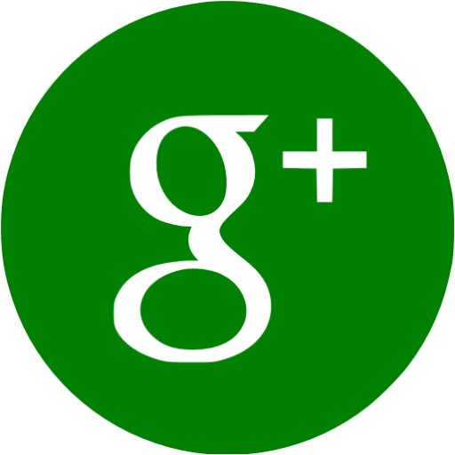 Green Google Plus Icon