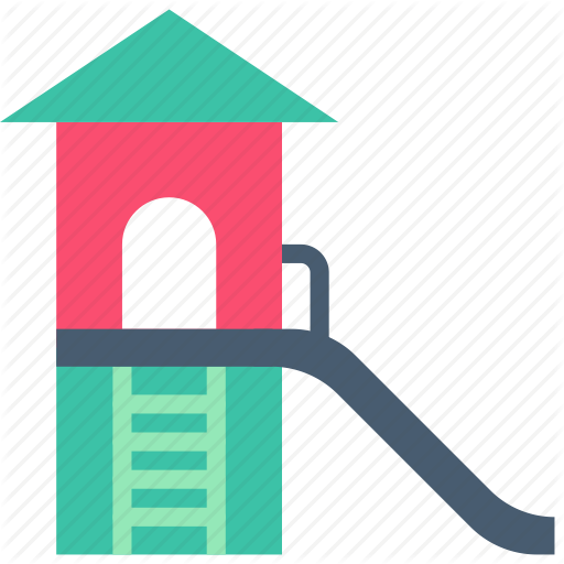 Kids, Playground, Slides Icon