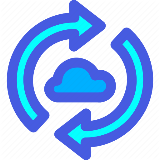 Arrow, Cloud, Sync, Synchronize Icon